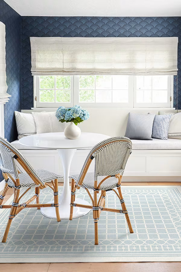 Gray Malin Palm Beach Powder Blue Tufted Rug | Ruggable | Ruggable