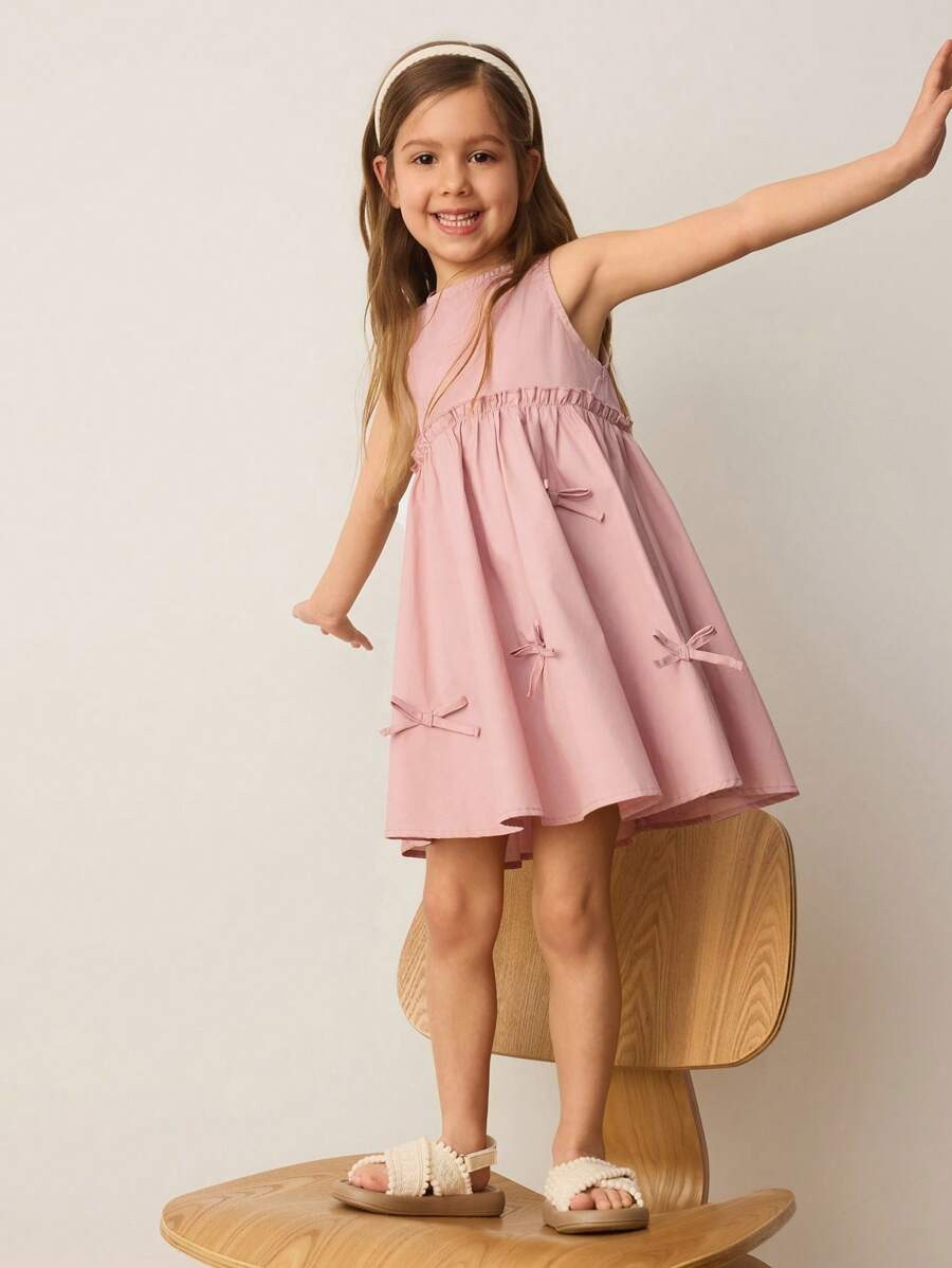 Maija Loose Butterfly Decor Young Girl Casual Dress | SHEIN