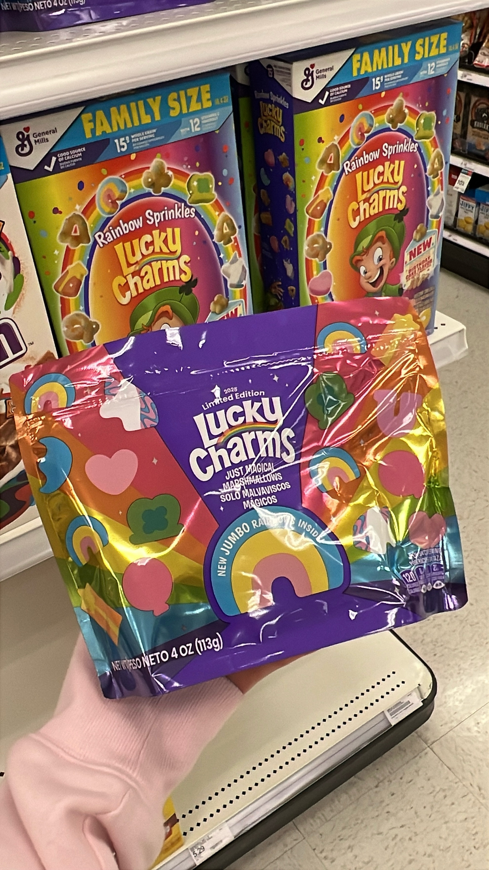 Lucky Charms sells bags of just the marshmallows! They also have a new birthday cake flavor! 

#home #breakfast #family #food #lifestyle 

#LTKWatchNow #LTKHome #LTKFamily
