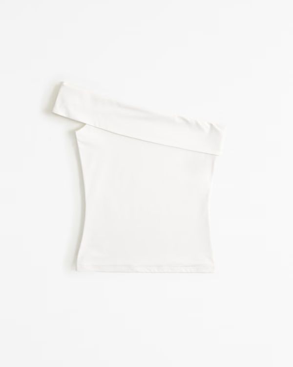 Women's Asymmetrical Cotton-Modal Top | Women's New Arrivals | Abercrombie.com | Abercrombie & Fitch (US)
