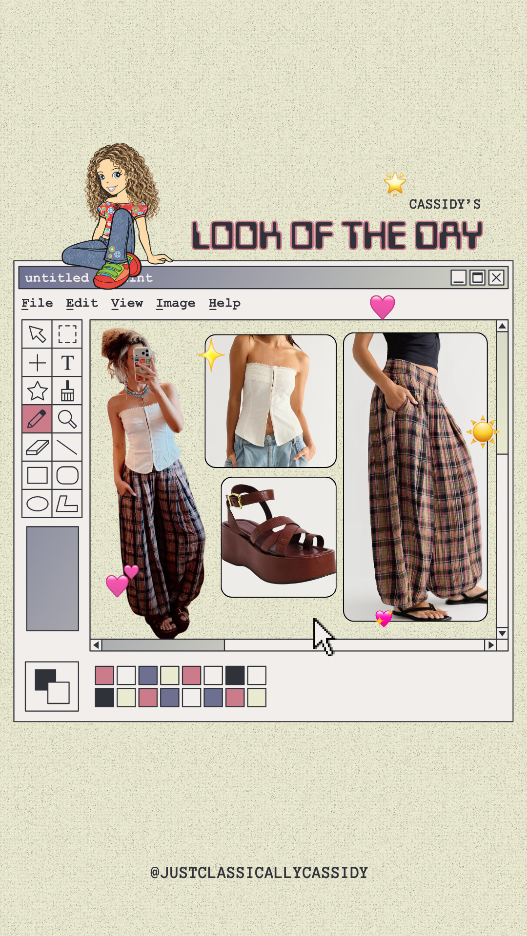 Head to toe Free People!! 

All linked💓





Ootd, seasonal, plaid, balloon pants, strapless, flatform, chunky sandals, look of the day, transition outfit, y2k, justclassicallycassidy 

 #LTKootd #LTKSeasonal