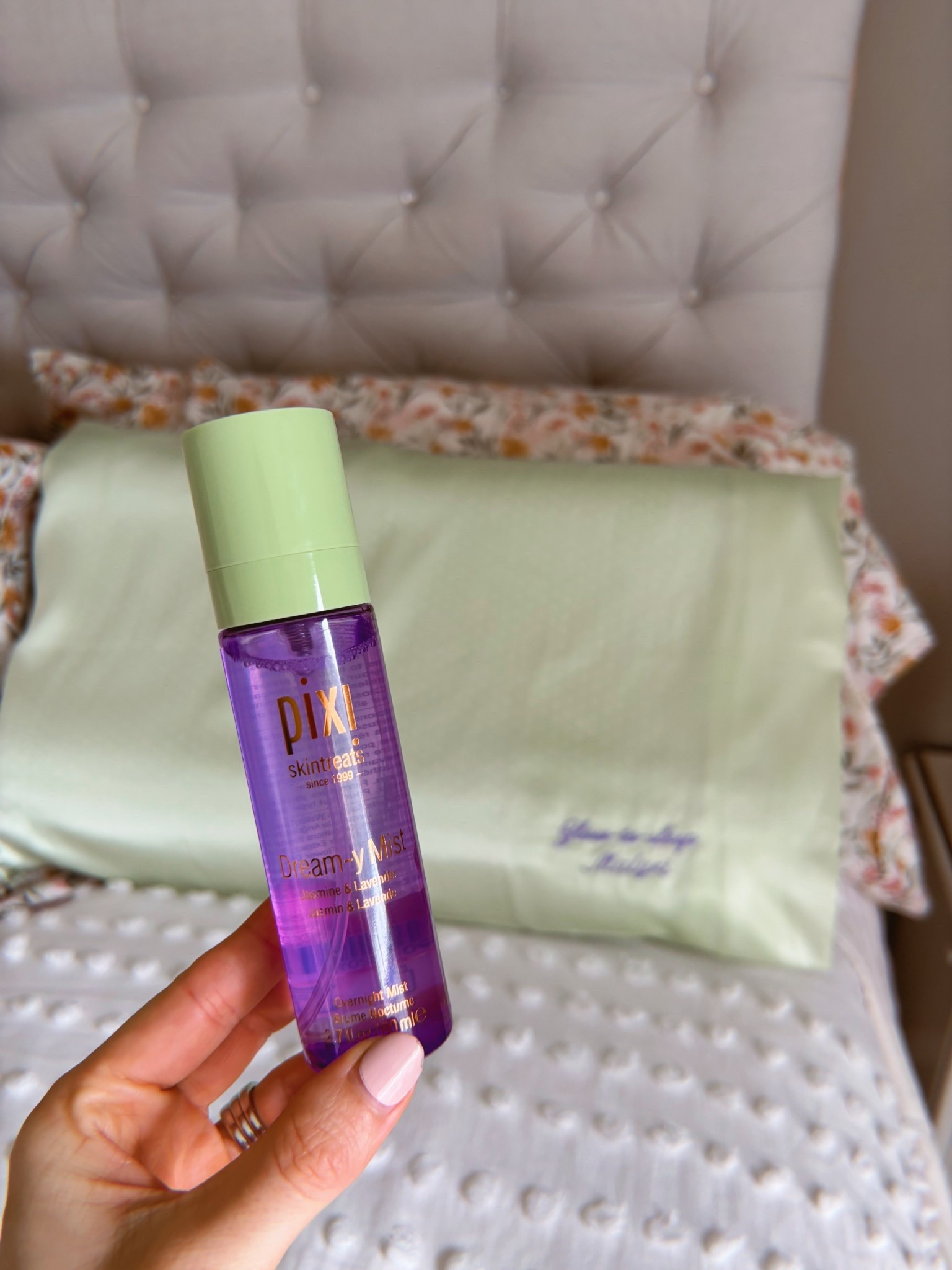 Thanks pixi beauty for sending this jasmine & lavender sleep mist and vegan silk pillowcase over! It smells so good! I can’t wait to try it!

#pixibeauty

#LTKBeauty #LTKmomlife #LTKselfcare