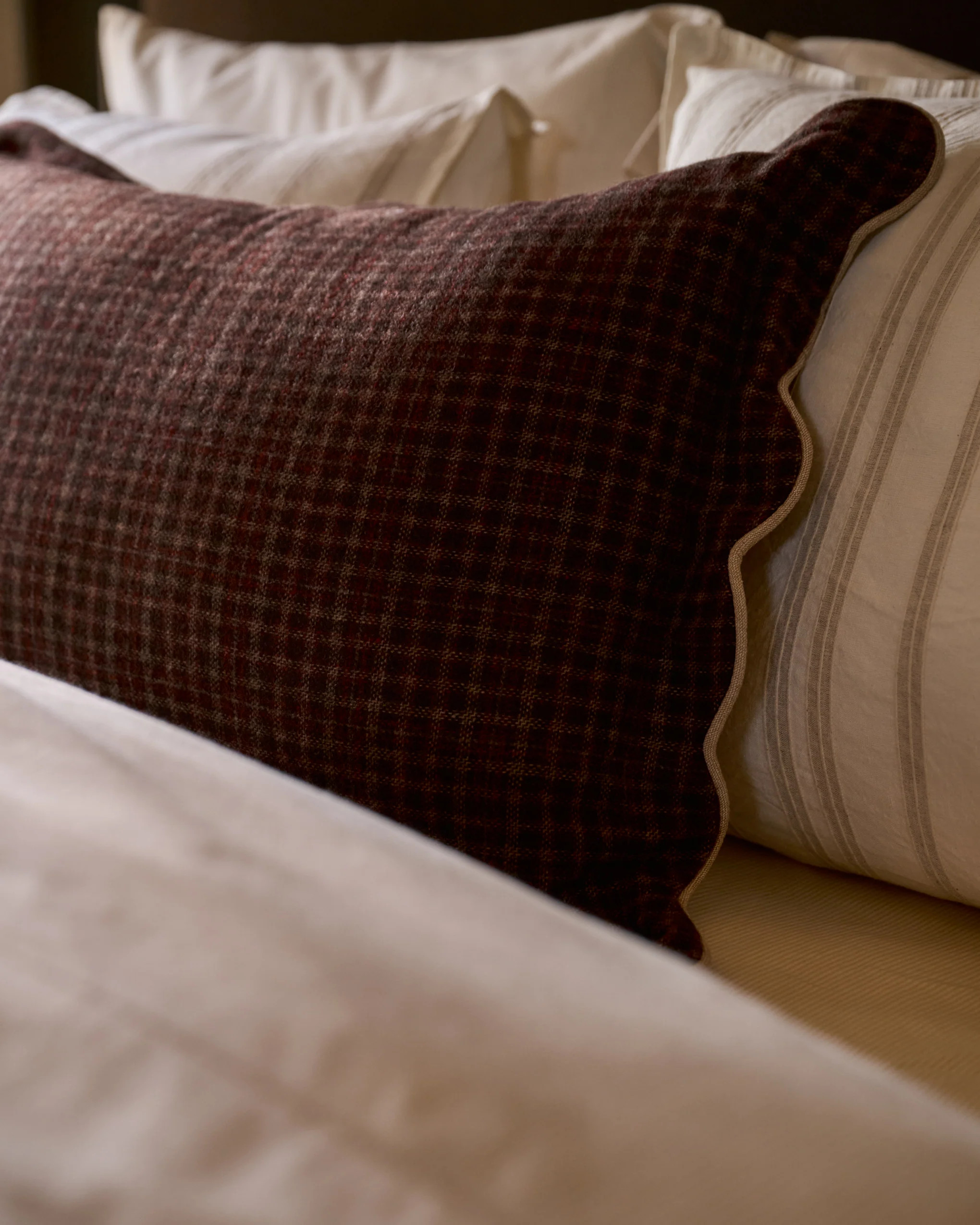 Piper Tweed Lumbar Pillow | Magnolia