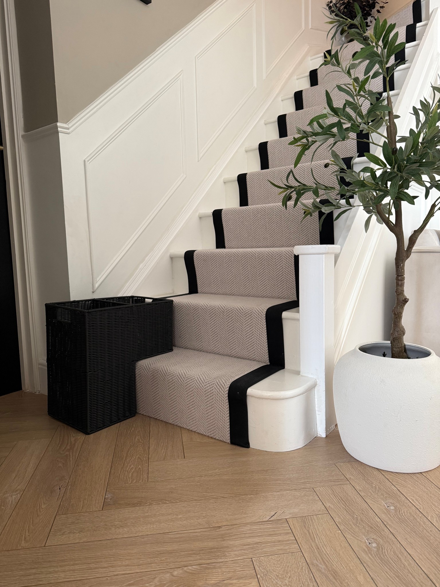 Stair Basket 🧺 

#LTKspring #LTKuk #LTKhome