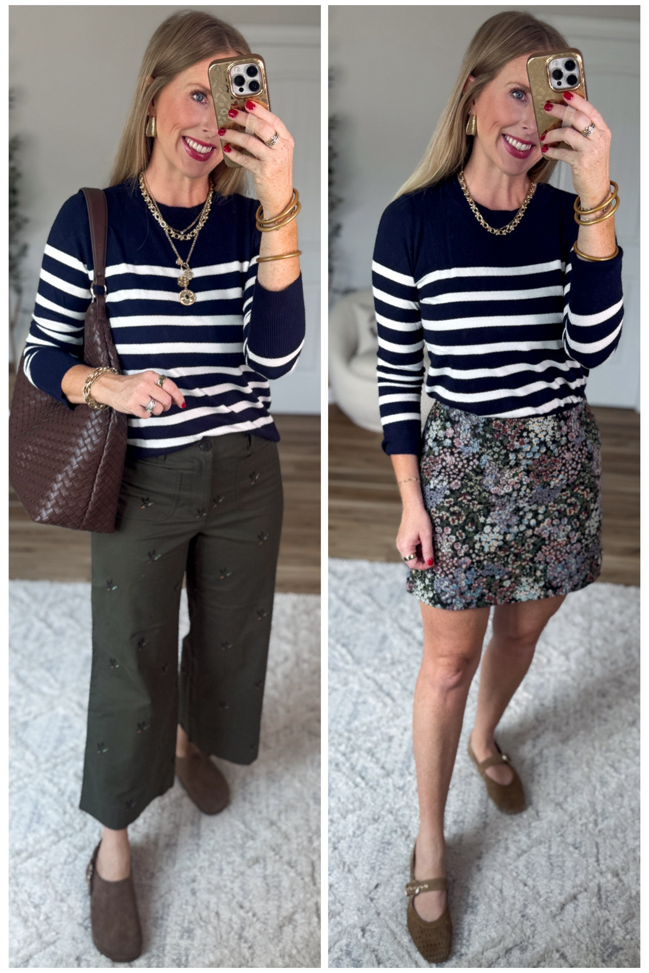 2 ways to style this striped sweater from Walmart

#LTKootd