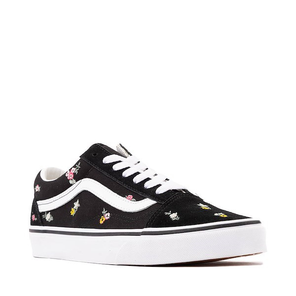 Vans Old Skool Skate Shoe - Black / Pink | Journeys