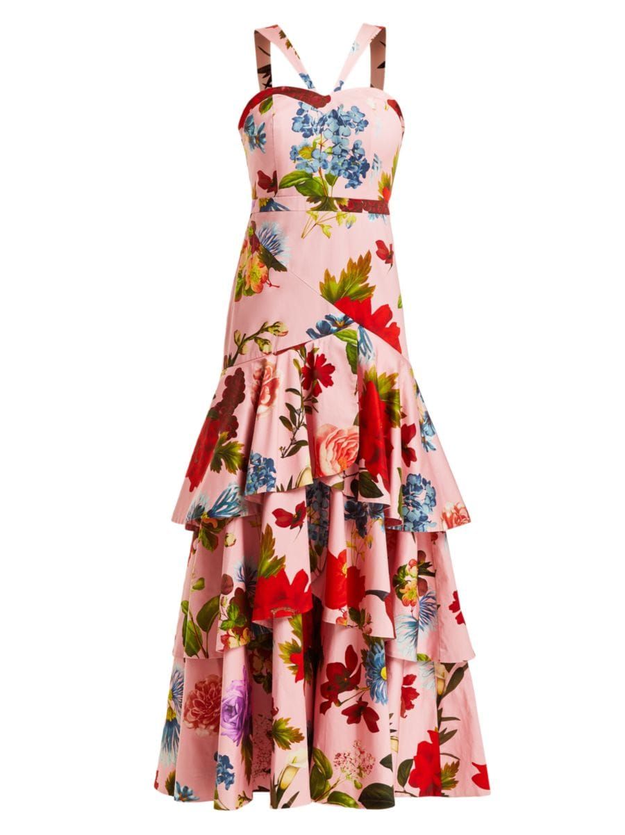 Victoria Tiered Floral Dress | Saks Fifth Avenue