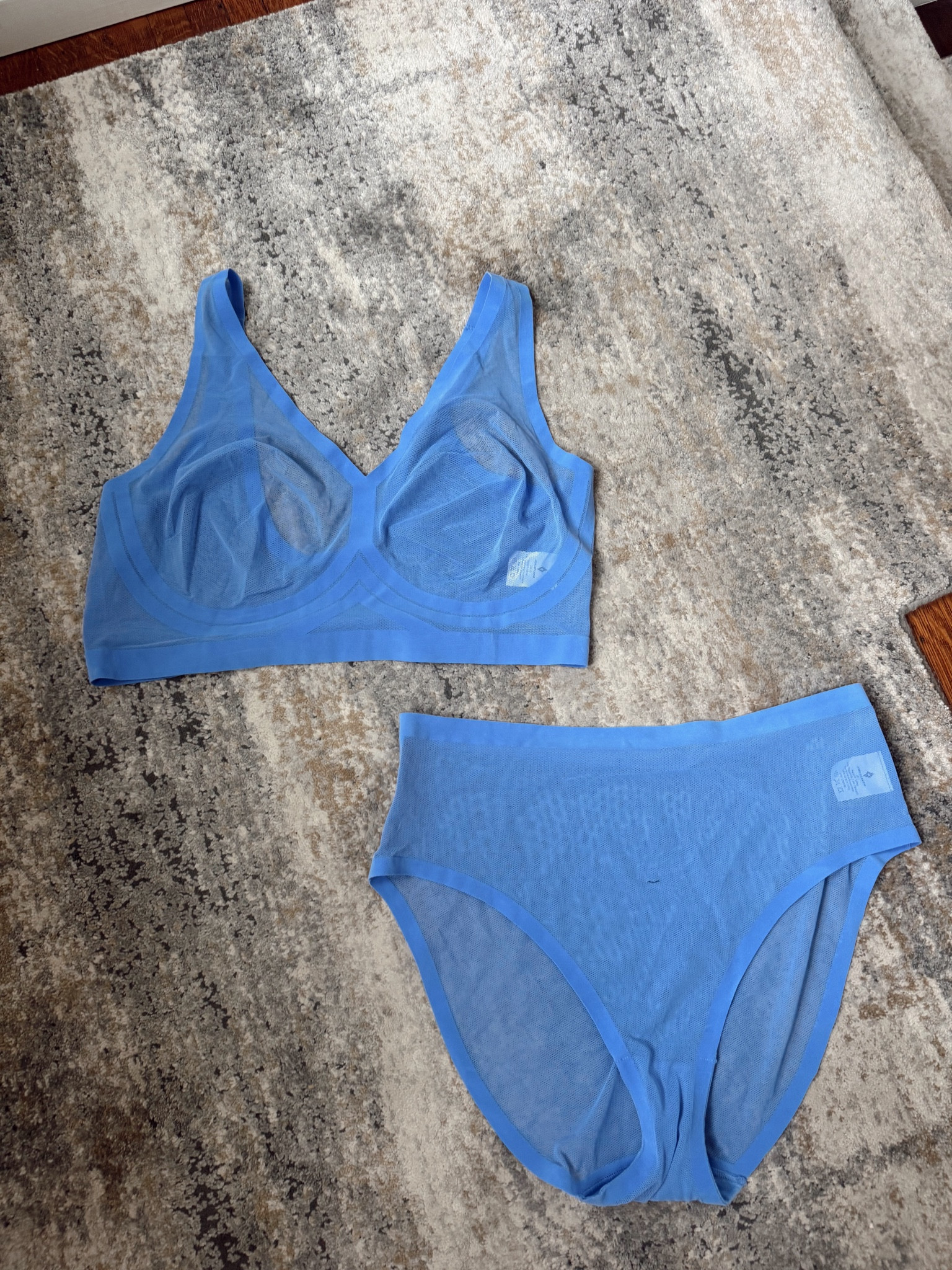 This sheer matching set is one of my favorites! I wear size 2XL in bralette & XL in panties. Use CARALYNFS15 at checkout @joineby #ebypartner

#LTKBeauty #LTKStyleTip #LTKMidsize