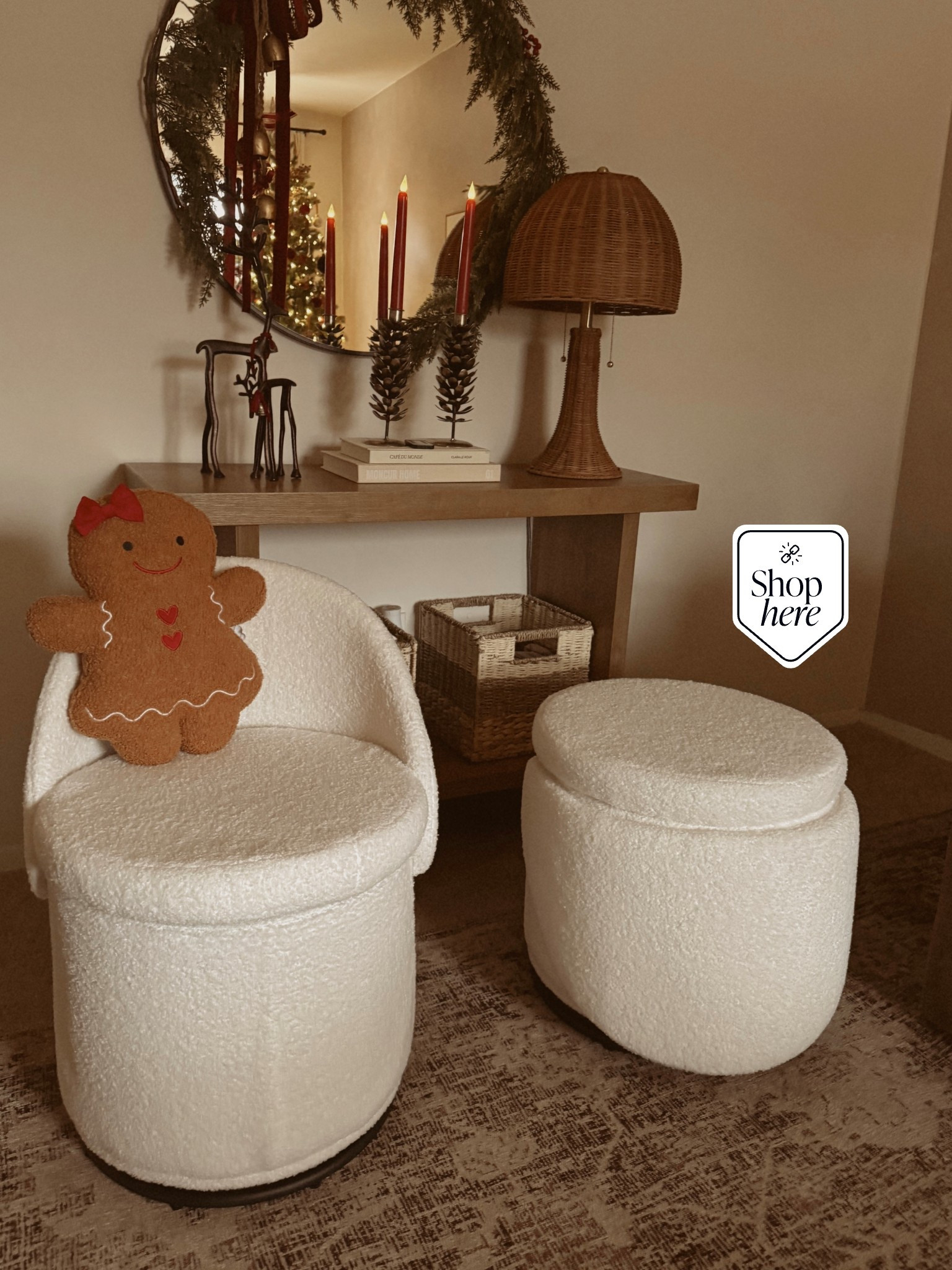 Beautiful ottoman ⛓️‍💥

#LTKHoliday #LTKHome