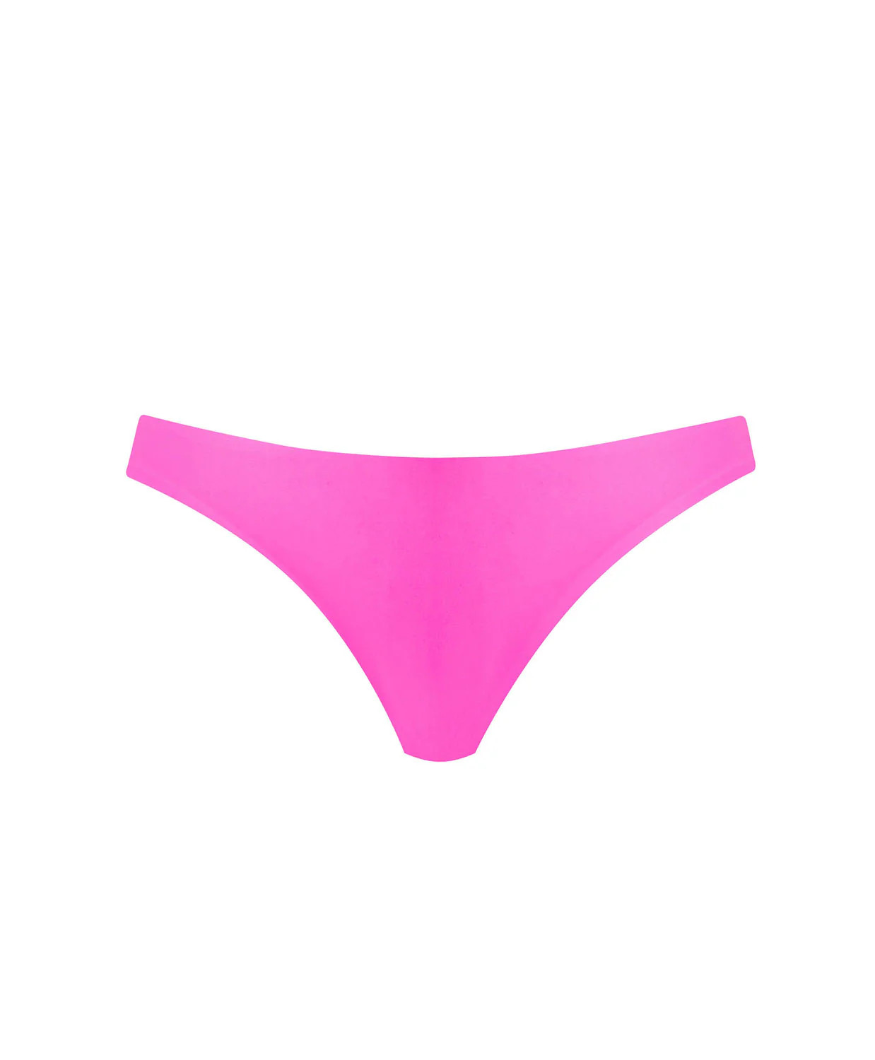 Ruched Vivid Pink Bikini Bottoms | PQ Swim | PQ Swim