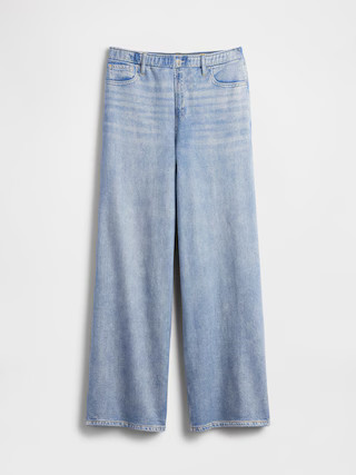 Printed Knit Baggy Jeans | Gap (US)