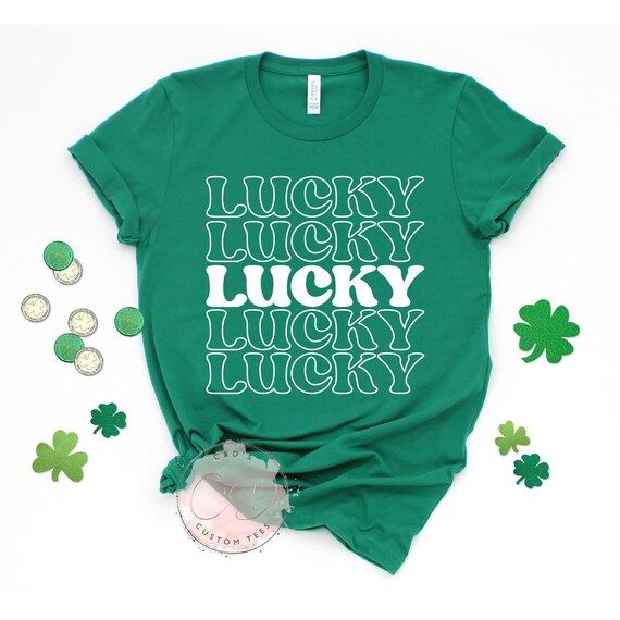 St Patrick's Day Shirt - Women's St Patrick's Tee - Lucky St Patricks Day Tee - St Patrick's Shir... | Etsy (US)