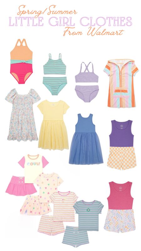 Girls spring/ summer outfits from Walmart! 

Found the most adorable AND affordable swimsuits, dresses and matching sets that are perfect for spring and summer!

#LTKSeasonal #LTKfindsunder50 #LTKkids