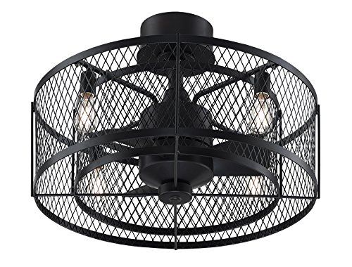 Fanimation Studio Collection LP8350LAZ Vintere Ceiling Fan, Aged Bronze with Vintage Light Kit | Amazon (US)