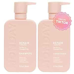 MONDAY HAIRCARE Repair Shampoo and Conditioner Set 12oz for Dry to Damaged Hair, Made with Kerati... | Amazon (US)