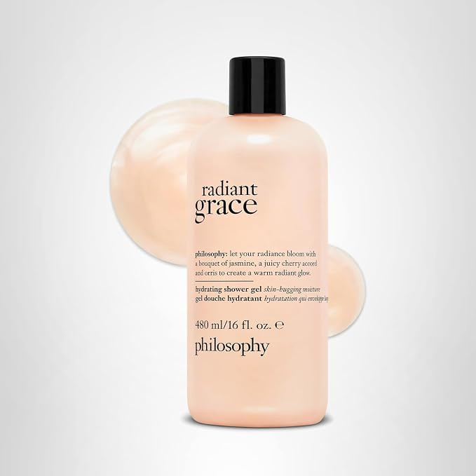 philosophy radiant grace hydrating bath & shower gel- cleanses, soothes & comforts dry skin - wit... | Amazon (US)