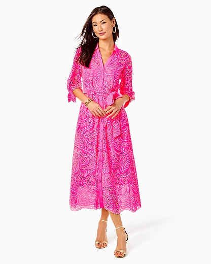 Amrita Midi Shirtdress | Lilly Pulitzer