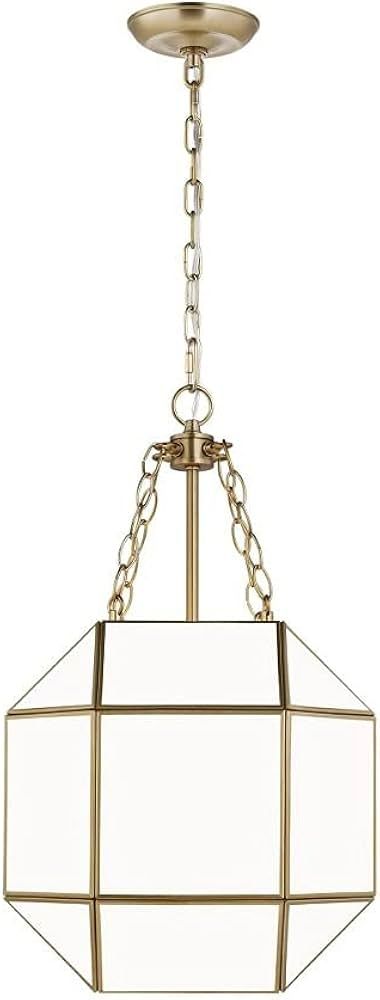 5179453-848 -Morrison-3 Light Small Pendant, Finish Color: Satin Brass, Lamping Type: Incandescen... | Amazon (US)