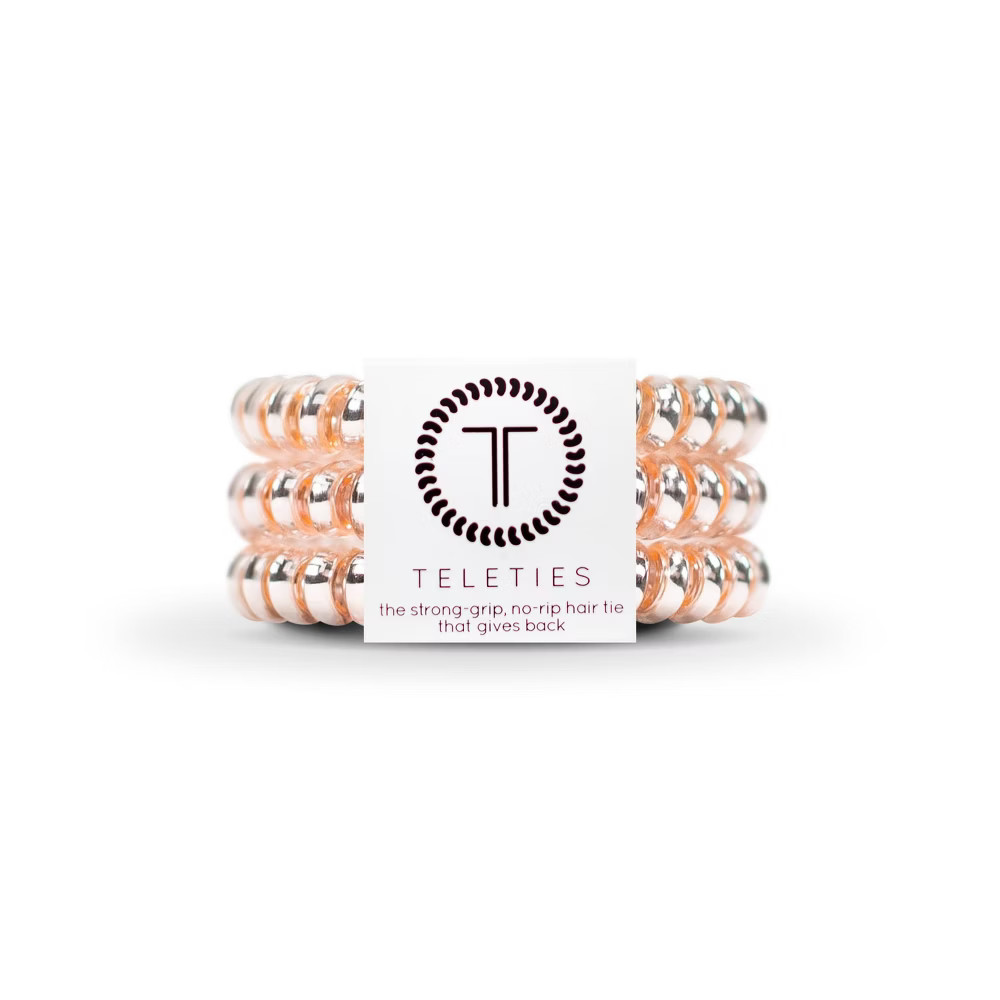TELETIES Elastics - Millennial Pink - Small | Target