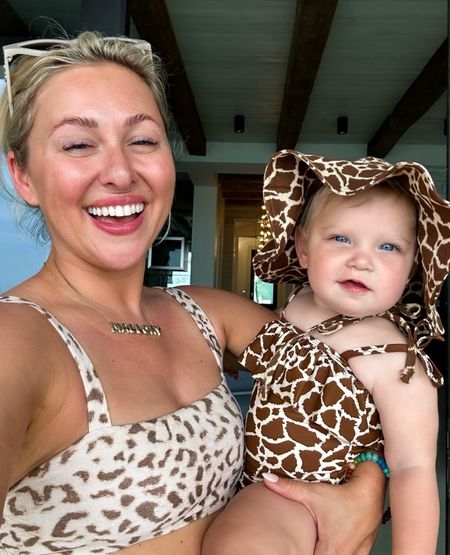 Animal print with my tiny queen! 🐆

#LTKswim #LTKtravel #LTKbaby