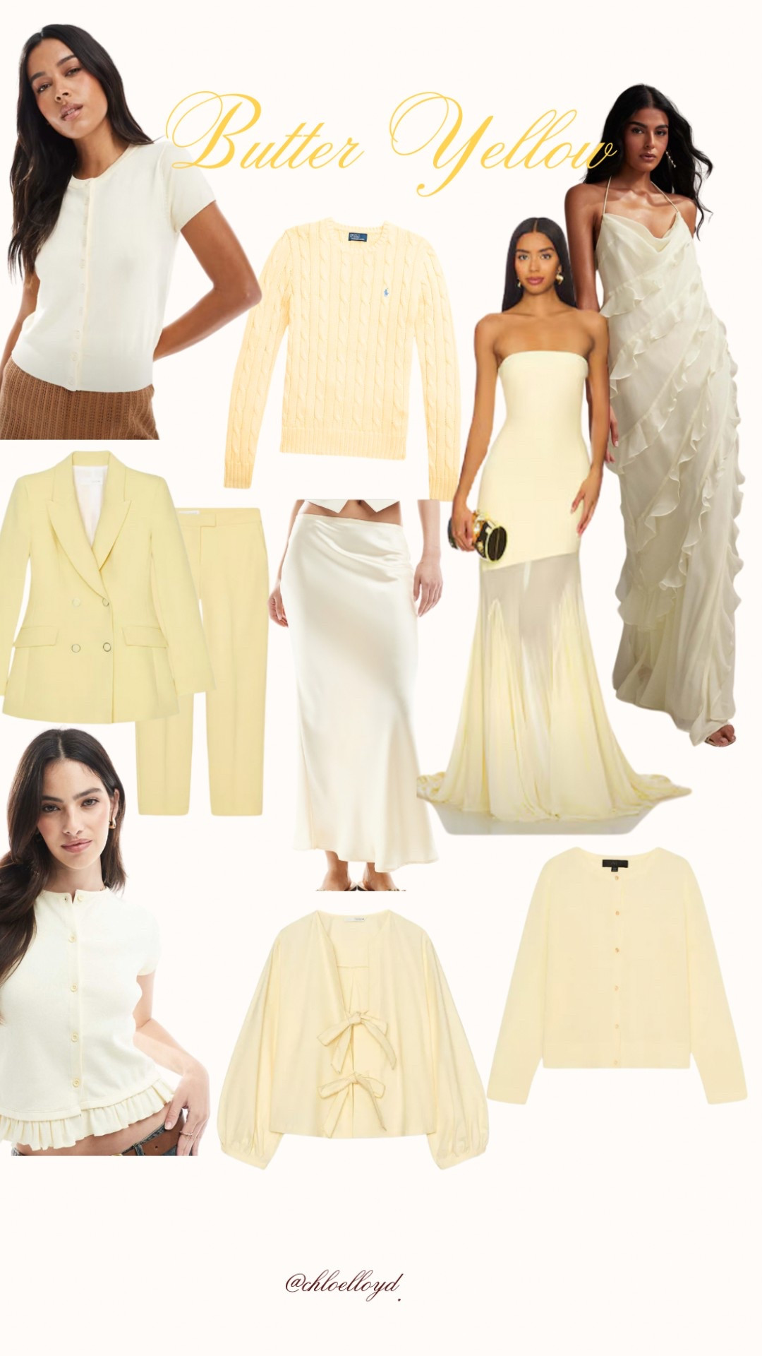 My Butter Yellow edit, the colour of the season that makes your tan pop. 

#LTKuk #LTKspring #LTKAprilSpotlight
