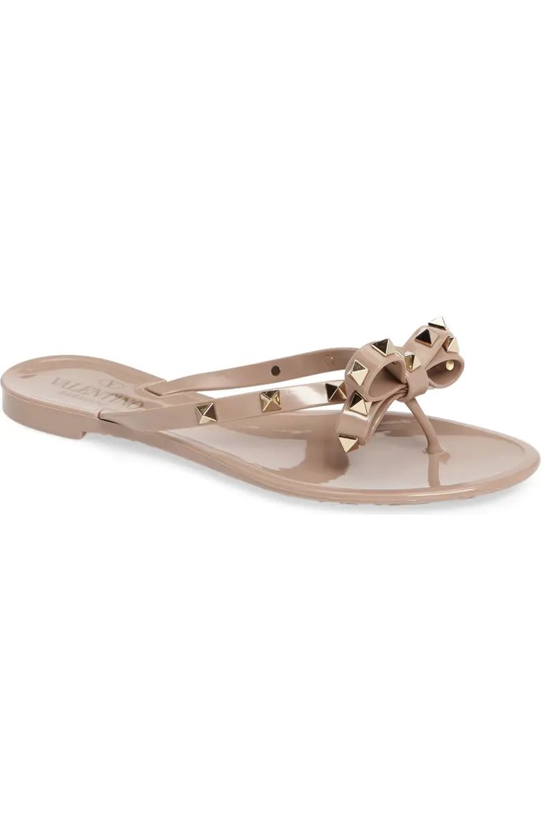 Rockstud Jelly Flip Flop (Women) | Nordstrom