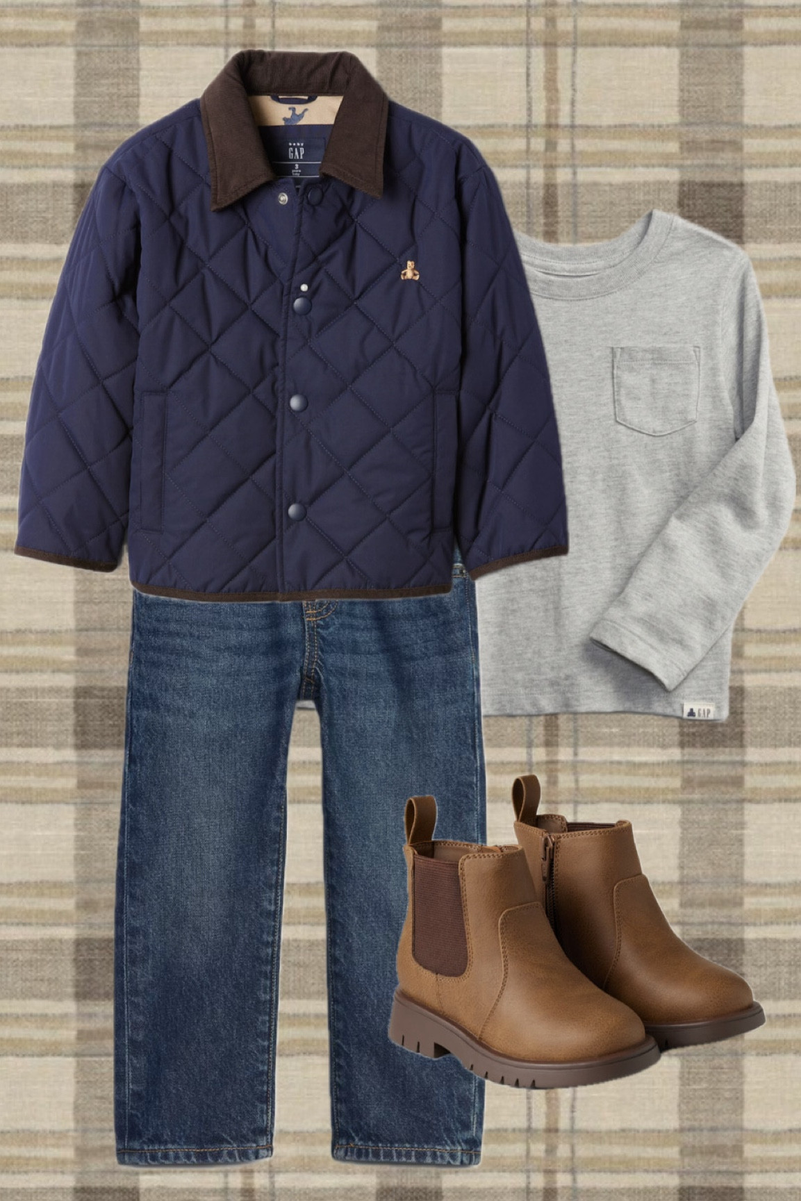 Toddler boy fall outfit idea - US LINKS
