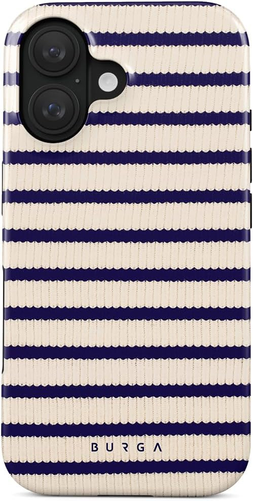 BURGA Unisex Phone Case for iPhone 16 – Dual-Layer Hybrid Design with Shock-Absorbing TPU & Dur... | Amazon (US)