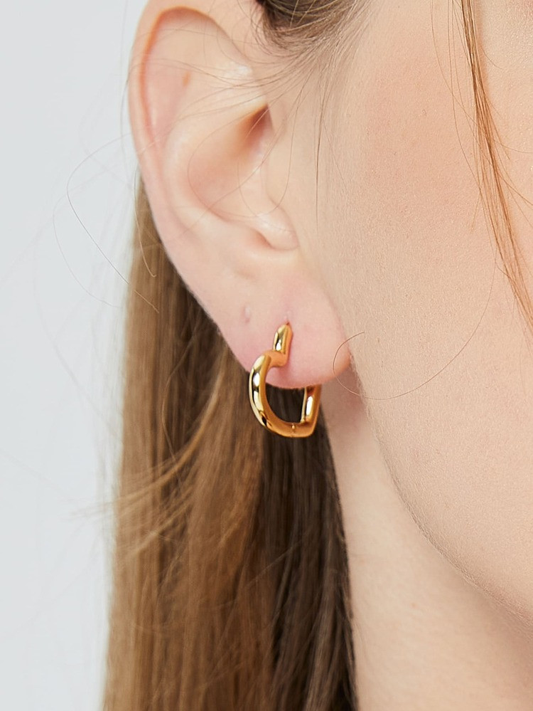 Kreolen mit Herz Form | SHEIN