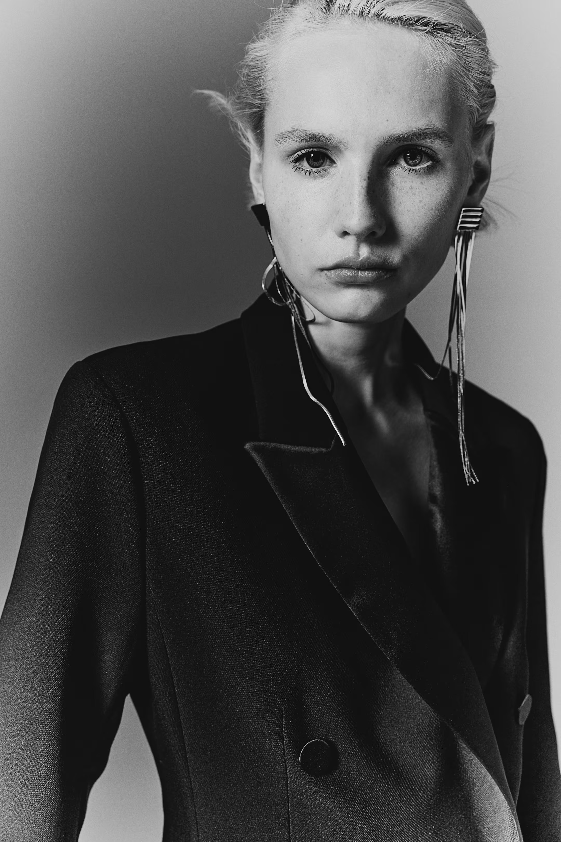 Tuxedo blazer dress - Black - Ladies | H&M GB | H&M (UK, MY, IN, SG, PH, TW, HK)