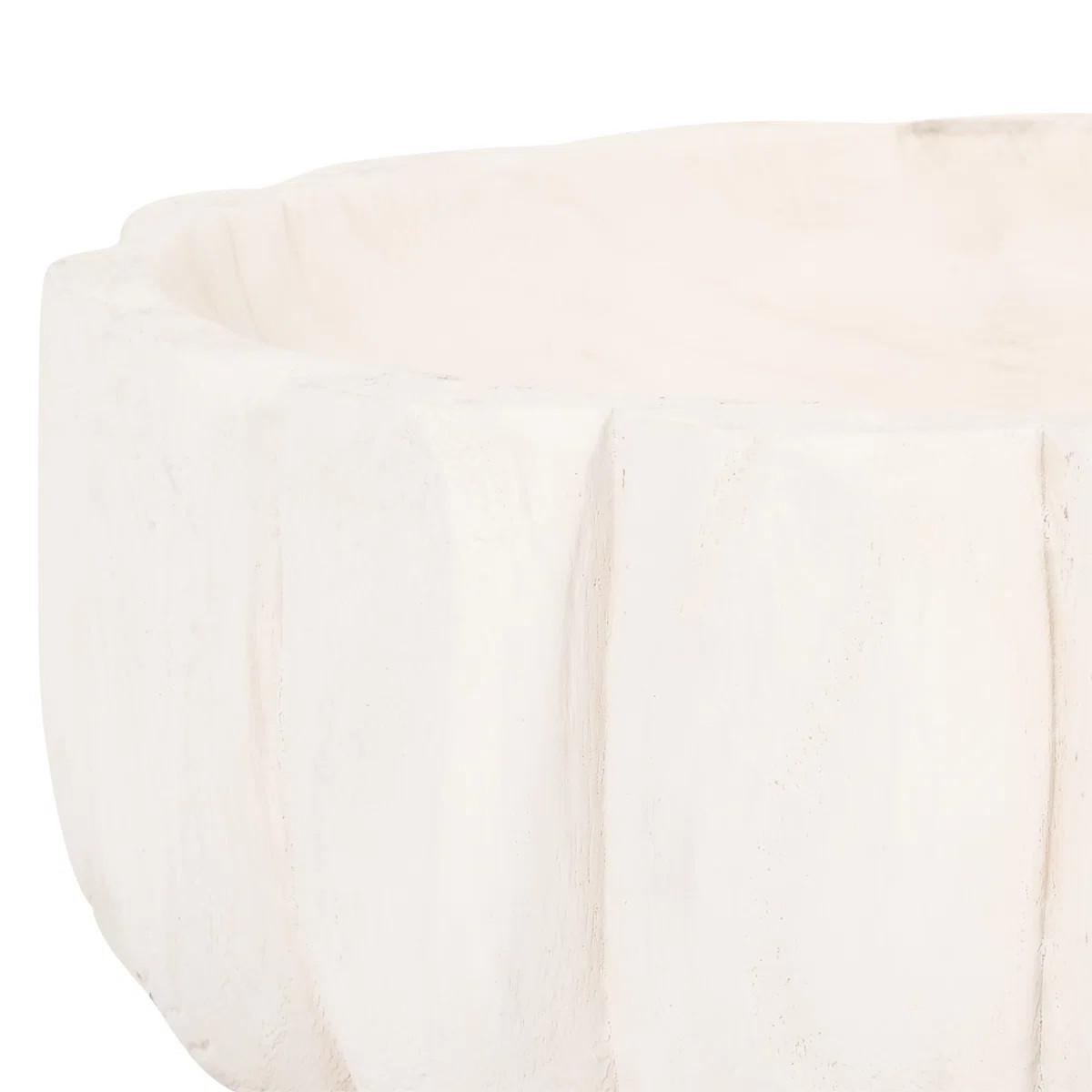 Carved Elemental Bowl, 9" Wood - Perfect for Interiors, Exquisite Centerpiece Bowl - 9" x 9" x 4" | Wayfair North America