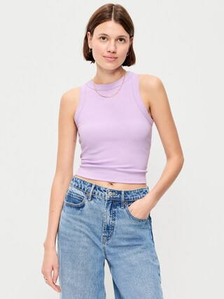Snug Crop Tank Top | Old Navy (US)