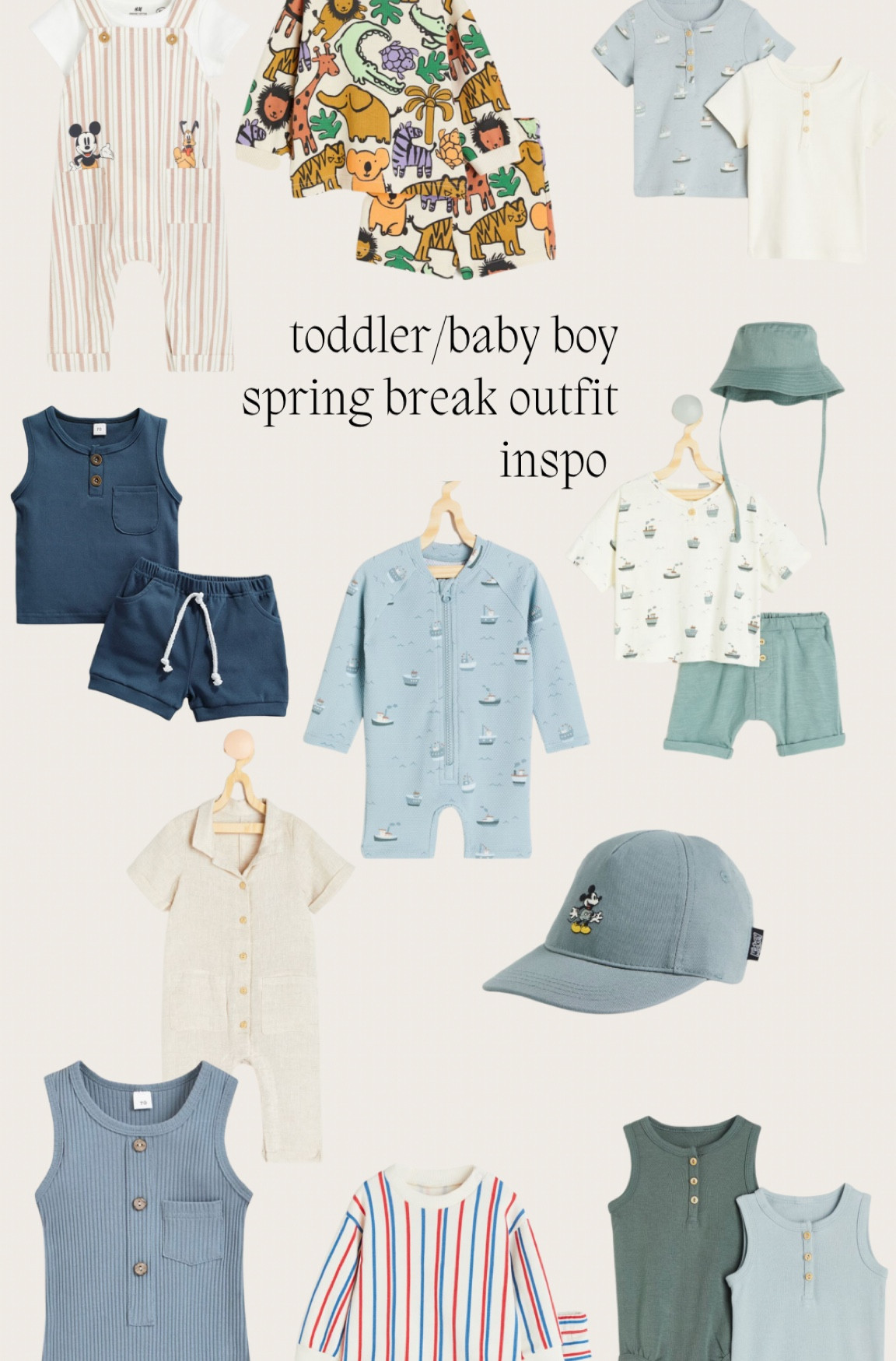 Toddler boy spring break outfits 

#LTKSeasonal #LTKbaby #LTKkids