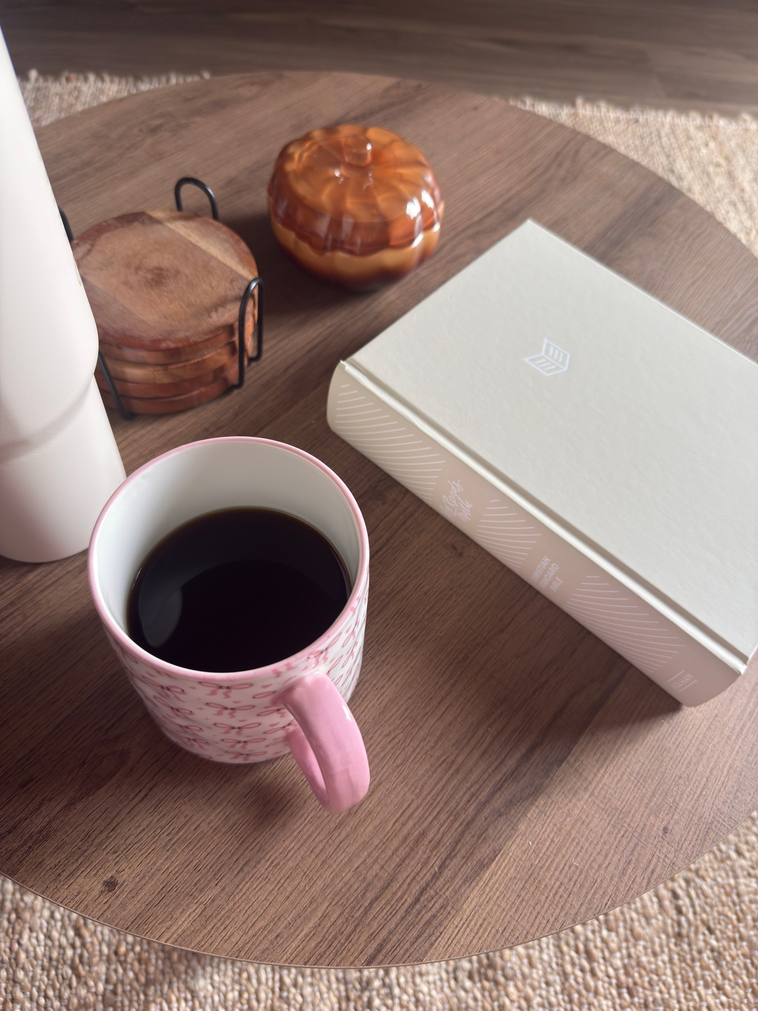 Morning Routine: Bible + Coffee 

#LTKFindsUnder50 #LTKSeasonal #LTKHome