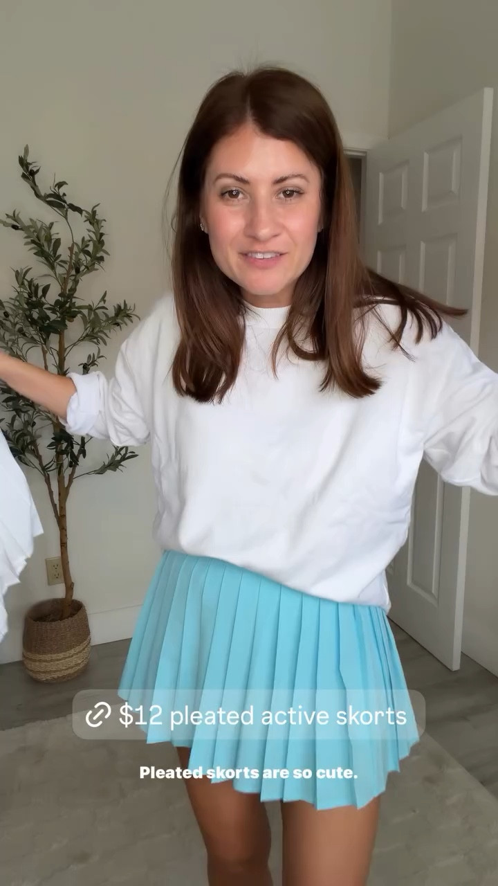 The cutest lightweight active skorts! #walmart 

#LTKSeasonal #LTKOver40