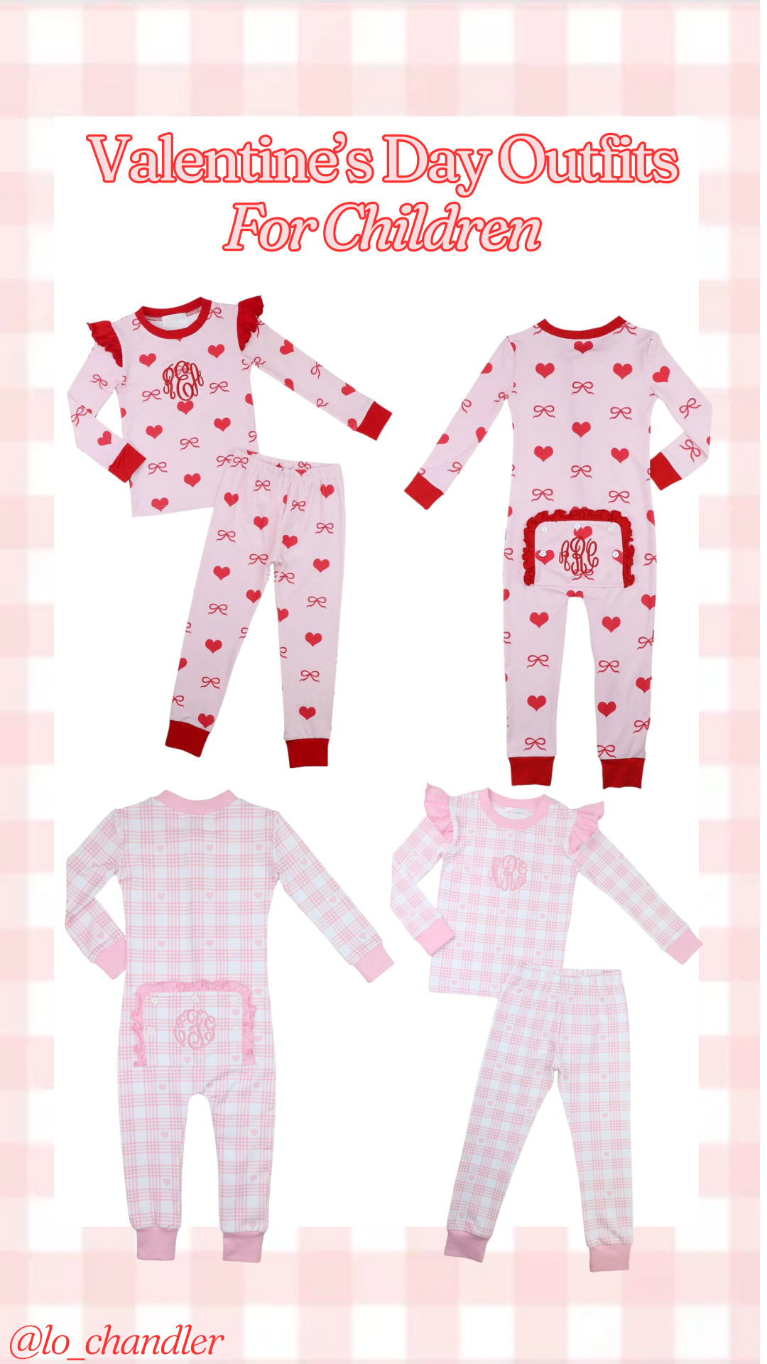 Valentine's Day pjs for your little girl! They come in baby, toddler, and children sizes


valentines day outfits
 valentines day pjs 

 #LTKSeasonal #LTKStyleTip #LTKKids