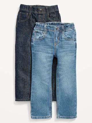 Unisex Wow Straight Pull-On Jeans 2-Pack for Toddler | Old Navy (CA)