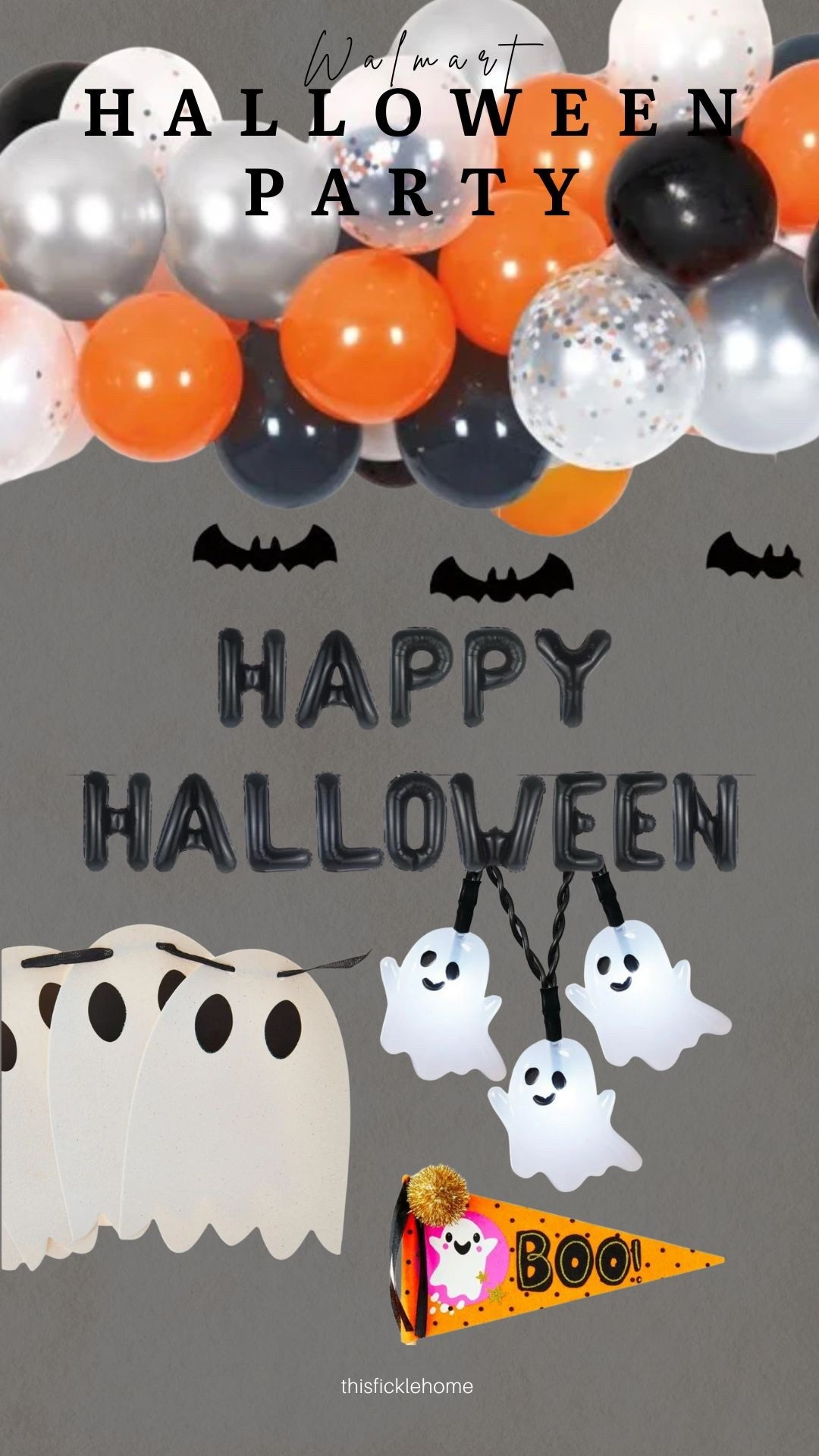 Halloween party decor
Halloween balloon garland. Halloween balloon kit. Ghost garland. Ghost lights.

#LTKSeasonal #LTKHome