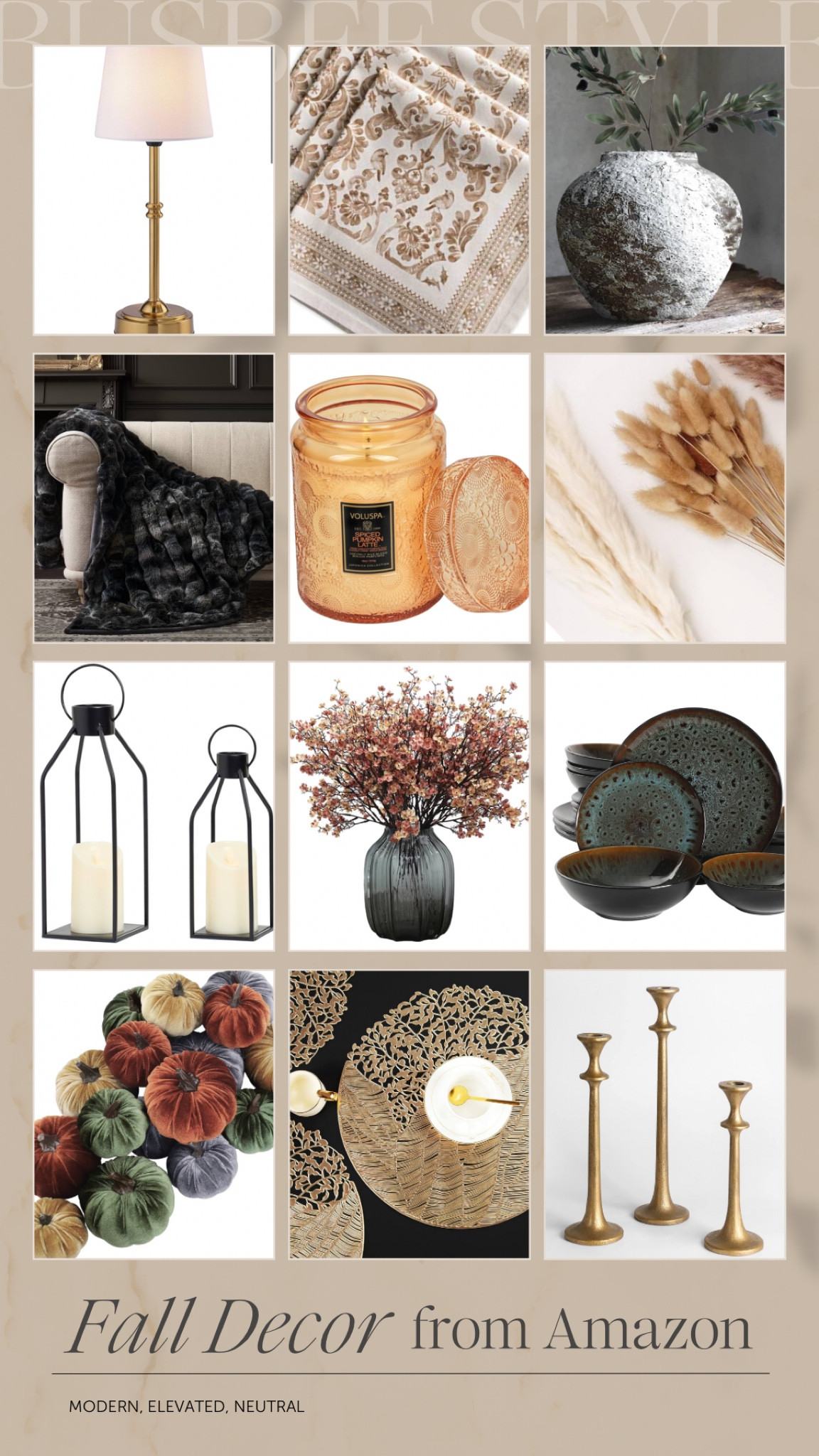 Modern, elevated, and neutral fall decor from Amazon. 🍂

#LTKHome #LTKFindsUnder50 #LTKSeasonal