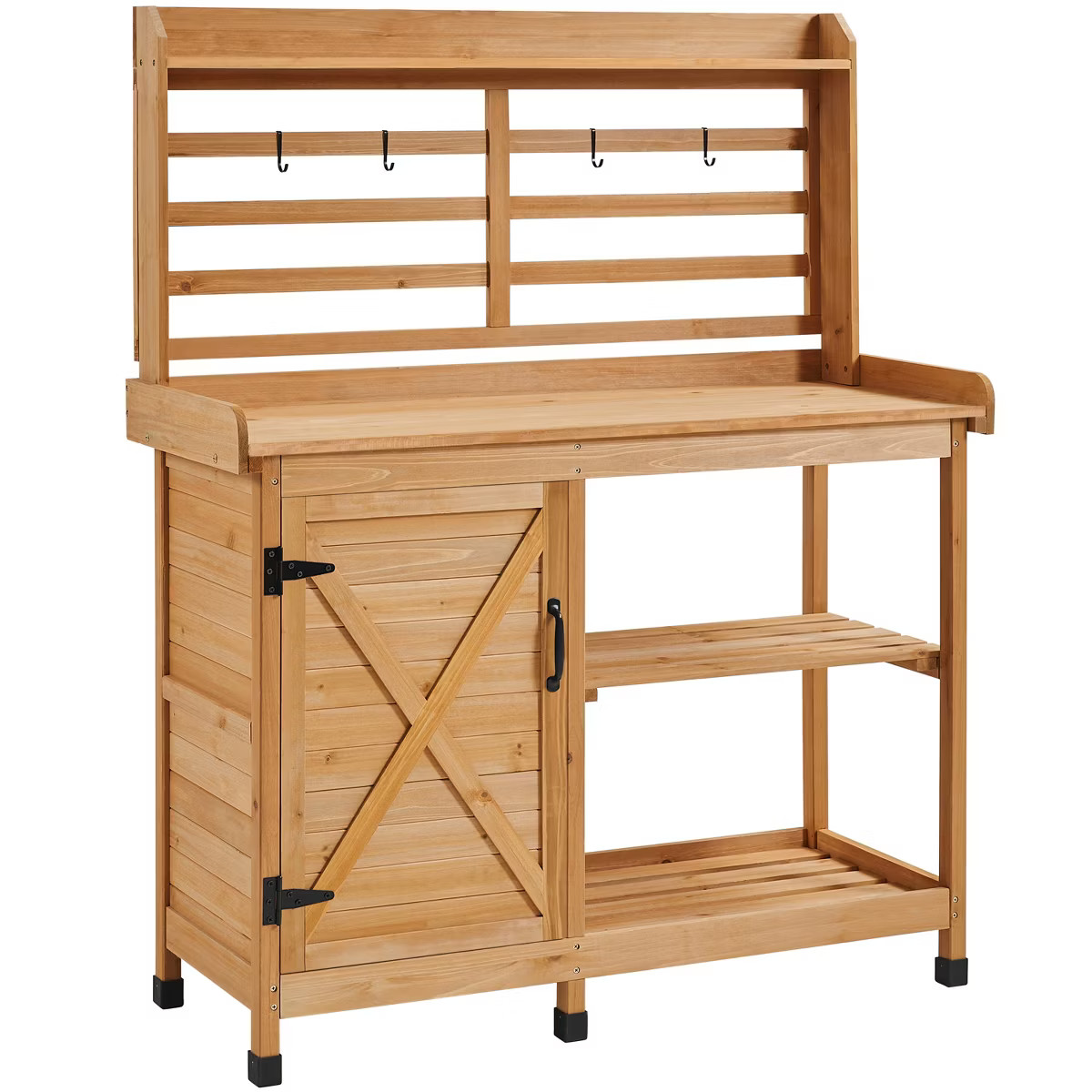 Yaheetech 4-layer Garden Potting Bench Table Garden Workstation | Target