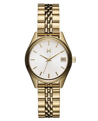 MVMT Women's Ionic Plated Gold-Tone Stainless Steel Watch 30mm - Macy's | Macy's