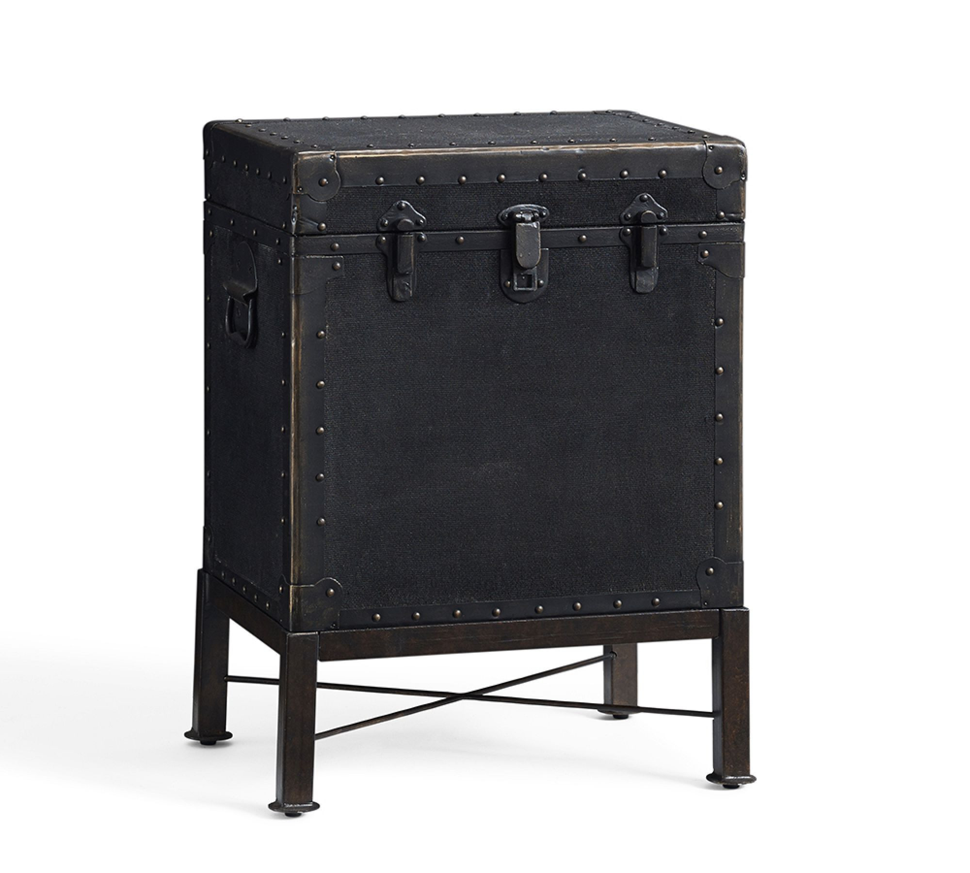 Ludlow Rectangular Trunk End Table (18.5") | Pottery Barn (US)
