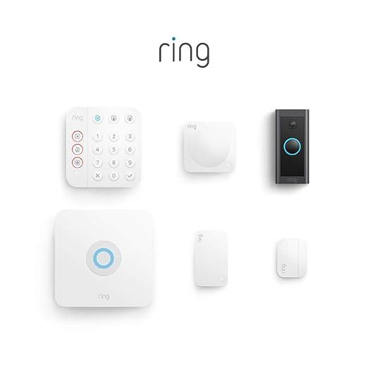 Ring Alarm 5-Piece Kit (2nd Gen) bundle with Ring Video Doorbell Wired | Amazon (US)