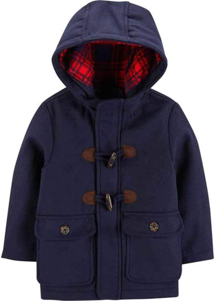 Carter's Baby Boys' Infant Faux Wool Toggle Jacket | Amazon (US)