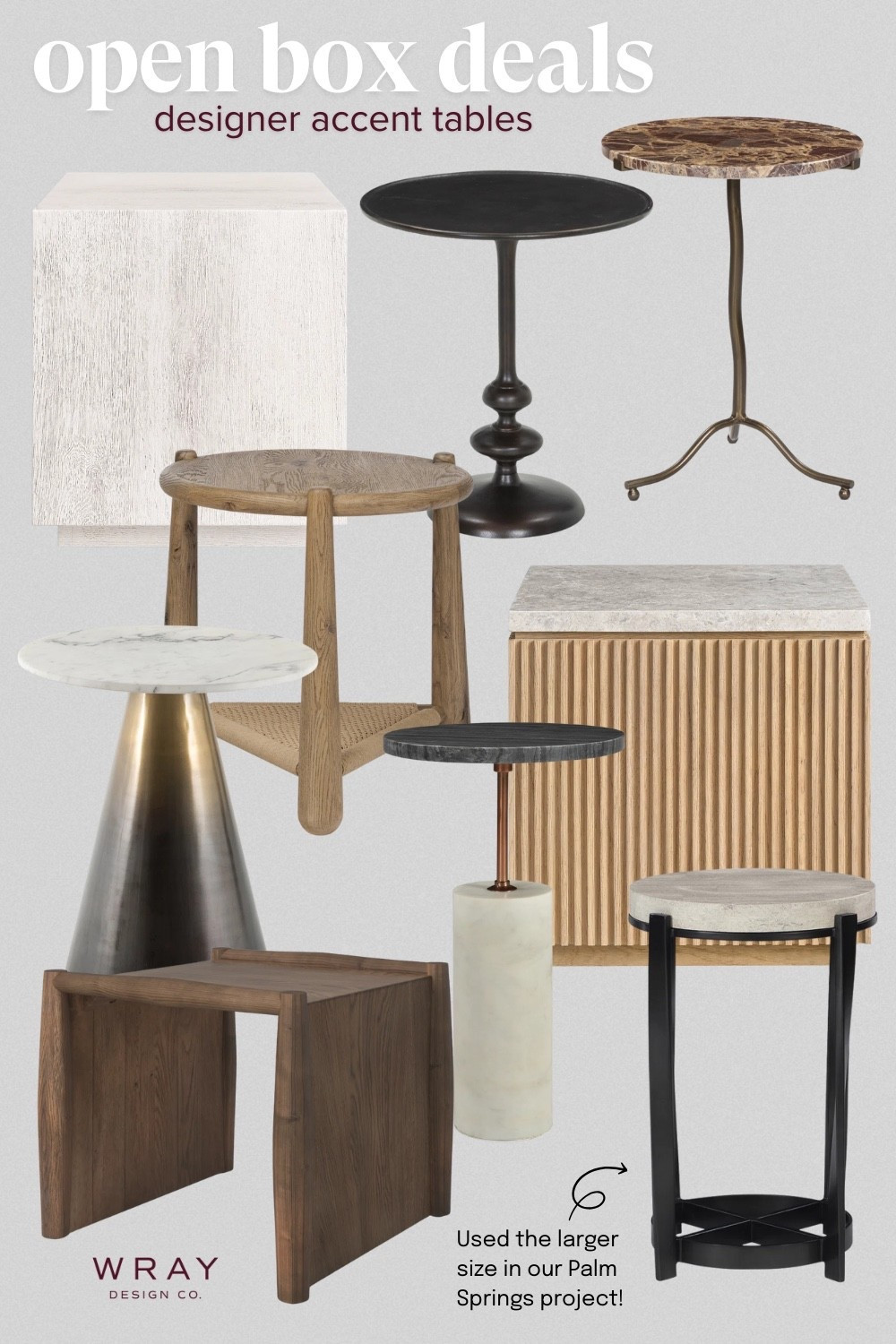 Designer end tables on a major sale? Yes, please. These open-box finds are like-new, just marked down—aka the easiest way to score a high-end look for less. I’ve rounded up several that would work beautifully in a living room or as a nightstand in a small bedroom.

#LTKHome #LTKSaleAlert