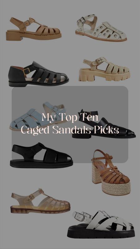 Caged shoes, sandals or fisherman's shoes! They keep making a comeback! I am just loving all the options!!!

#LTKshoecrush #LTKfindsunder100 #LTKstyletip