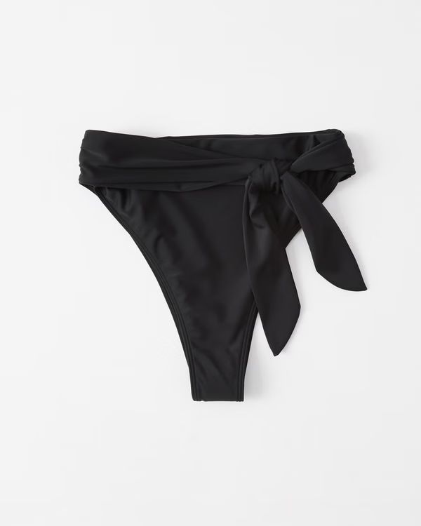 High-Waist Cheeky Bikini Bottom | Abercrombie & Fitch (US)