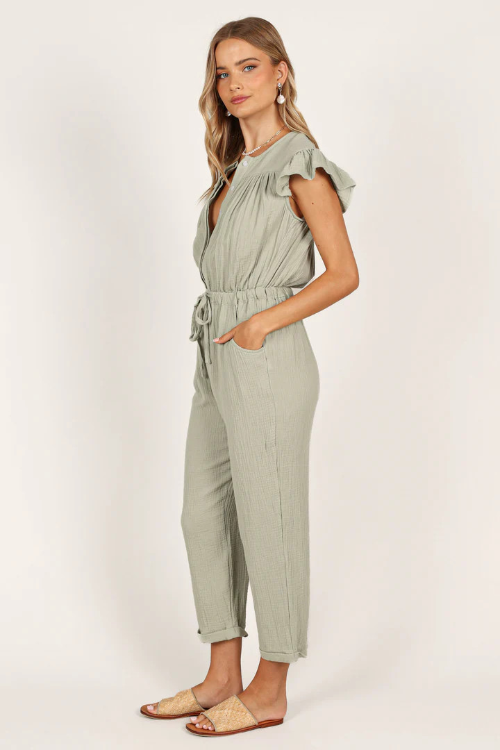 Chantria Jumpsuit - Sage | Petal & Pup (US)