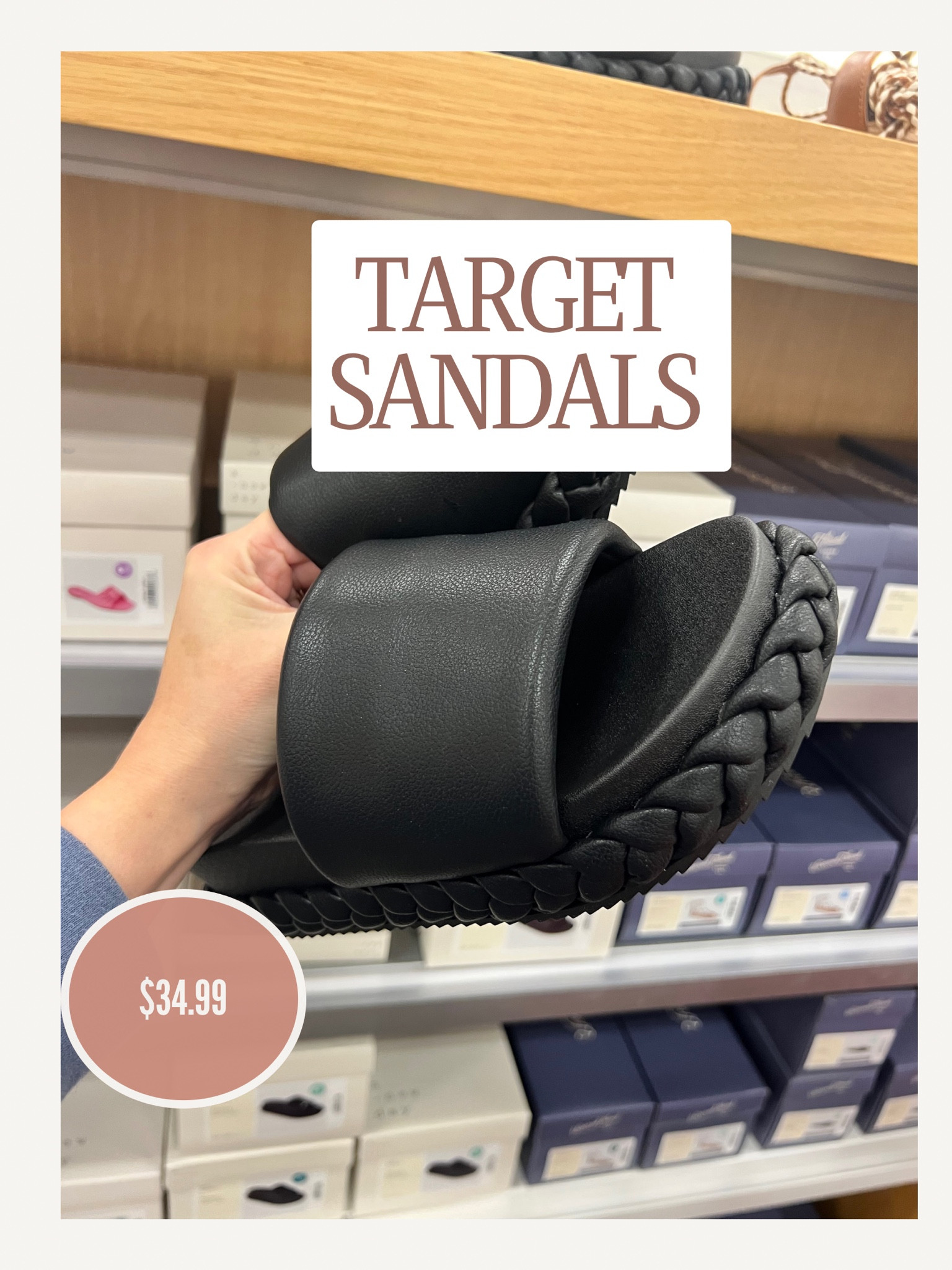 Target shoes are currently BOGO 50% off!
Target slide sandals prim platform with side braid detail! 
Super cute and lightweight slides 
Women teen shoes heels 

#LTKunder50 #LTKsalealert #LTKFind