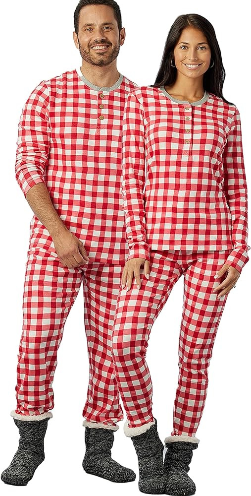 HonestBaby Family Matching Holiday Pajamas Organic Cotton for Men, Women, Kids, Toddlers, Baby Bo... | Amazon (US)